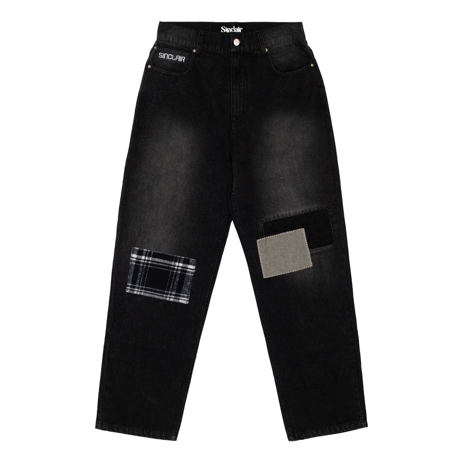 Sinclair Country Patched Denim Jean 