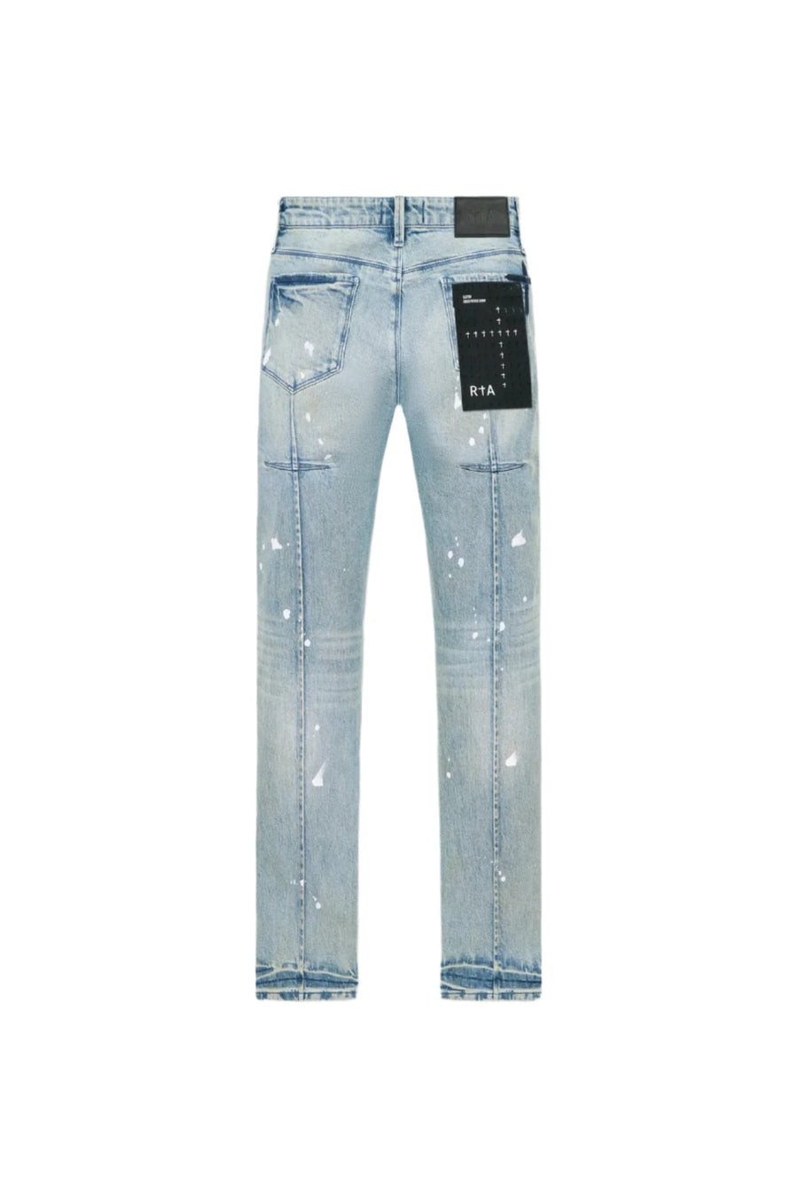 RTA Clayton Skinny Jean | Splattered Indigo Dusk