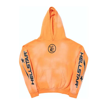 Hellstar Studios Fire Orange Hellstar Hoodie