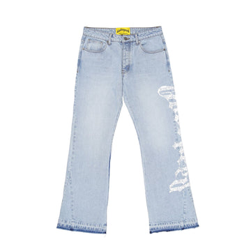 Godspeed OG Logo Flared Denim Printed 