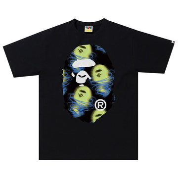 BAPE Green Ghosts Big Ape Head T-Shirt 