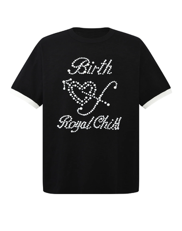 BIRTH OF ROYAL CHILD PEARL PATCHWORK SHORT SLEEVE