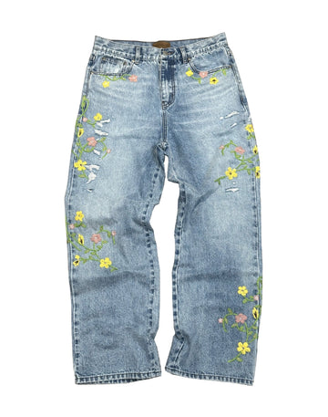 BIRTH OF ROYAL CHILD ETHEREAL GARDEN DENIM