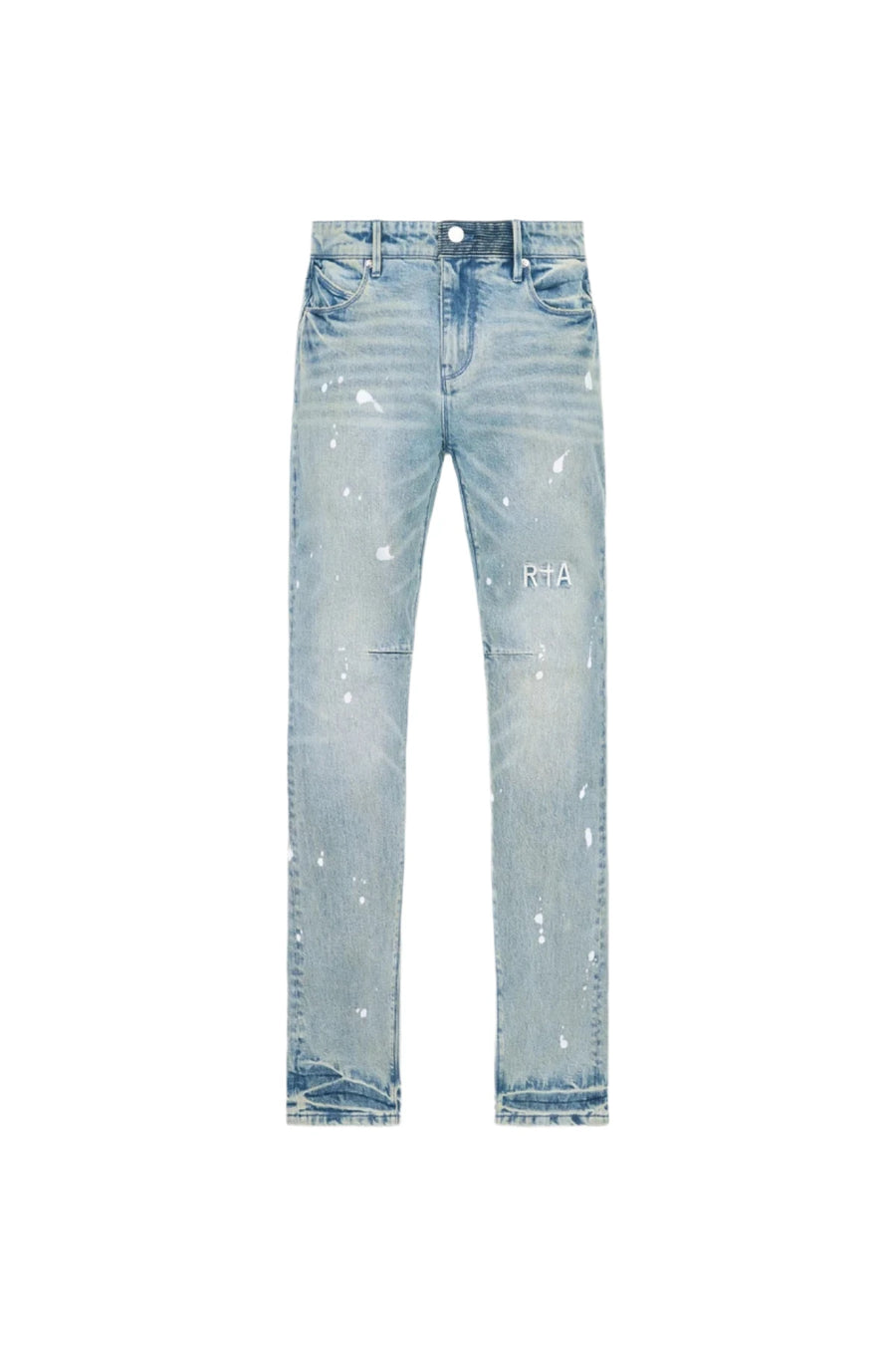 RTA Clayton Skinny Jean | Splattered Indigo Dusk