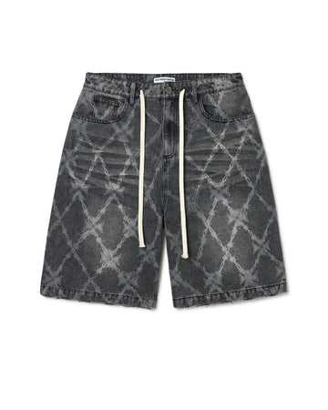 Vale Forever Black Ironwork Jorts