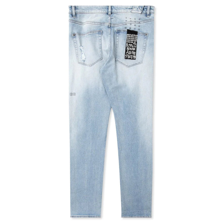 Ksubi Chitch Punk Blue Thrashed Jeans