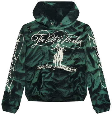 Hellstar Studios Green Marble Paradise Hoodie