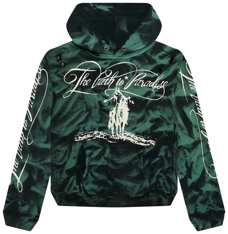 Hellstar Studios Green Marble Paradise Hoodie