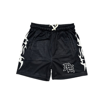 Mixed Emotion Black Lightning Shorts