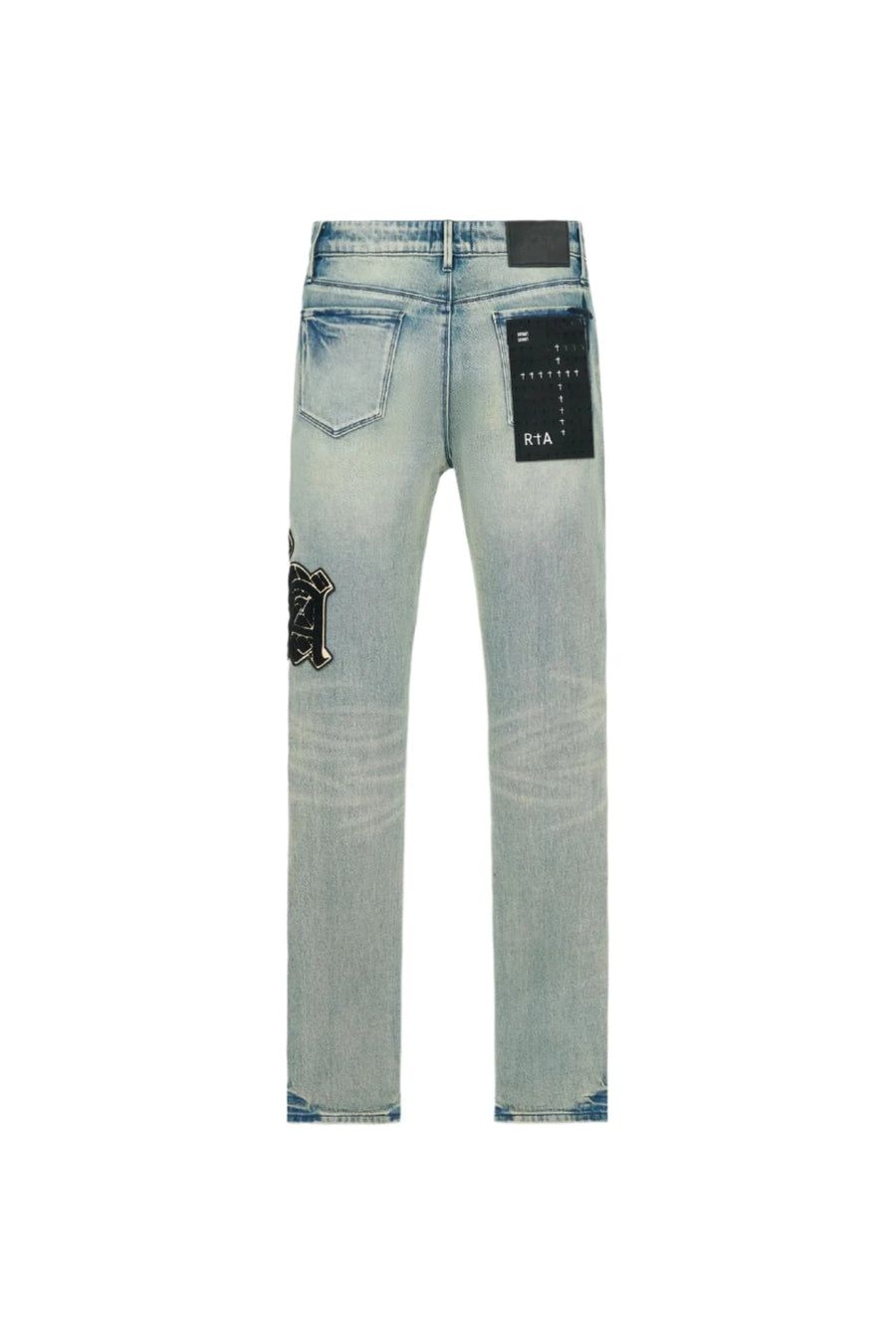 RTA Bryant Skinny Jean | Ocean Shade OG Patch