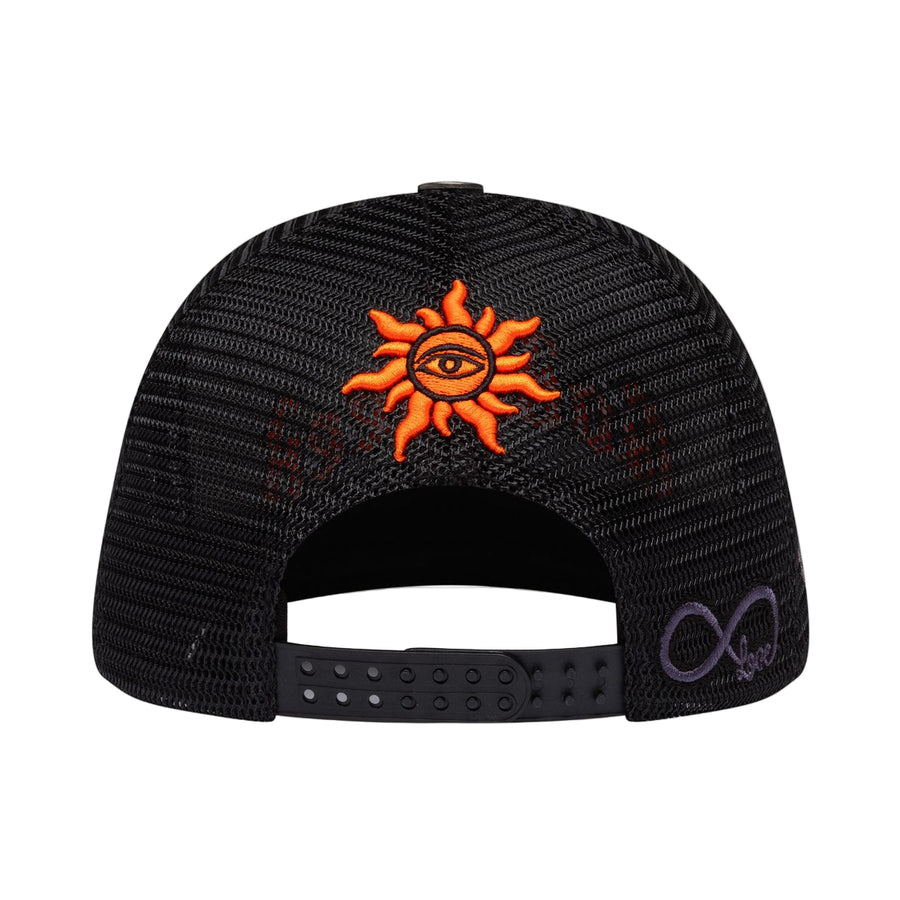 Godspeed GS Forever Trucker Hat (Olive/Orange)