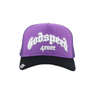 Godspeed GS Forever Trucker Hat (Purple/Black)