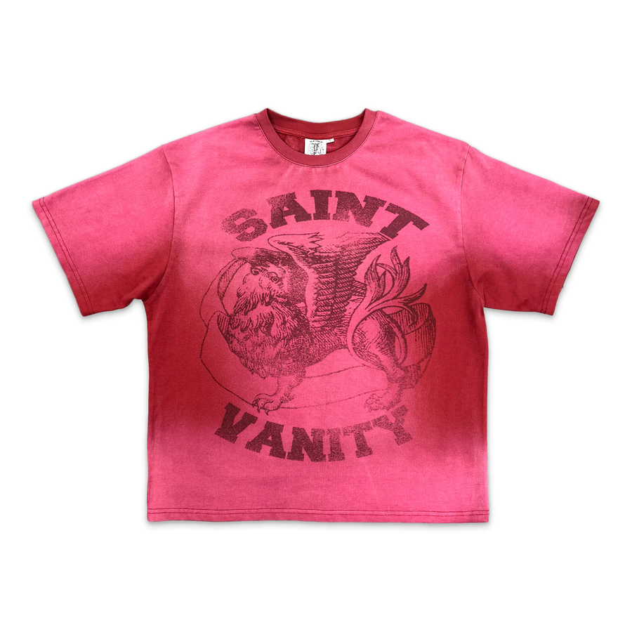 Saint Vanity Red Fade Griffin Tee