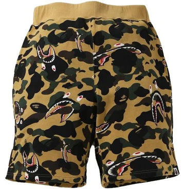 BAPE Camo Multi Shark Sweat Shorts 