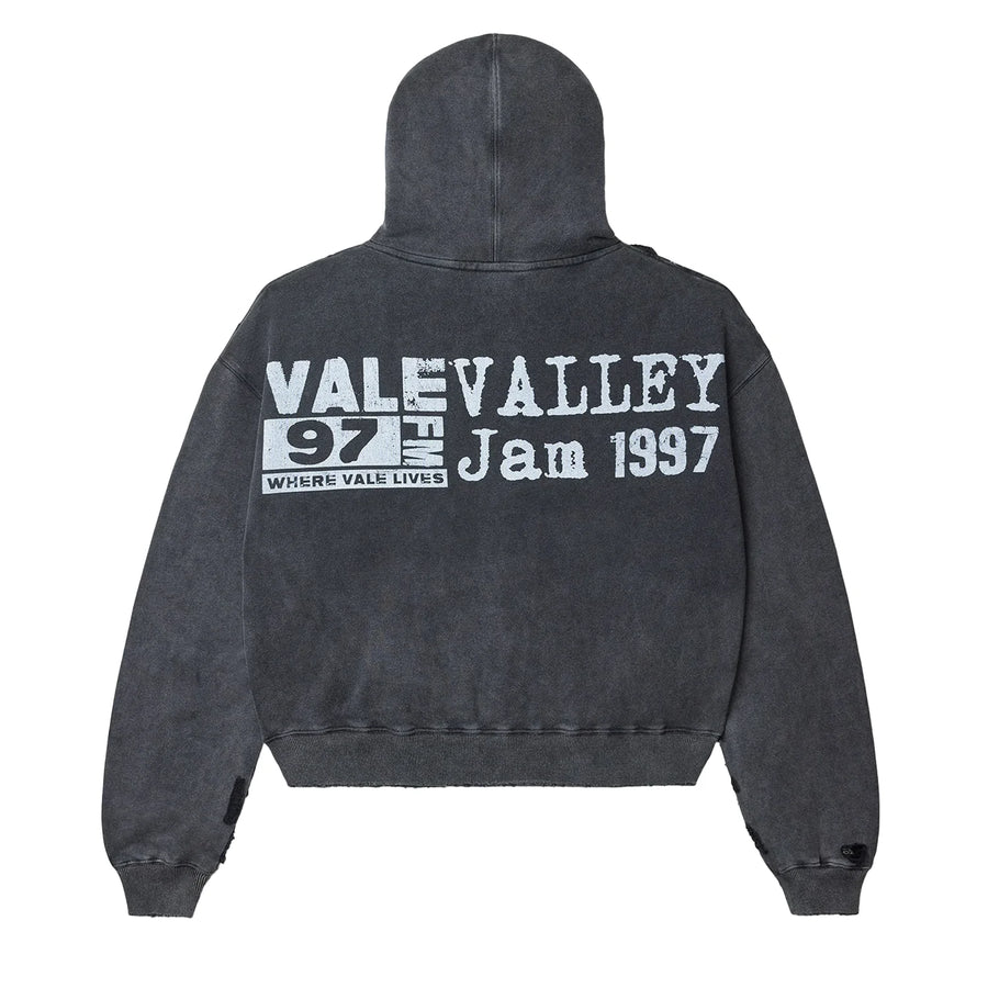 Vale Forever Black Big Chain Hoodie