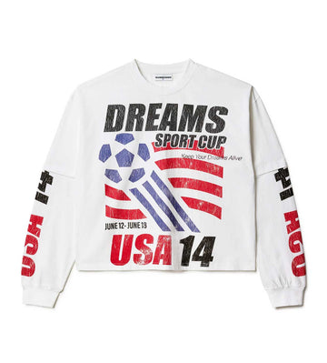 Vale Forever USA14 White Long-Sleeve